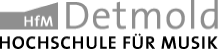 Logo der Hochschule für Musik Detmold